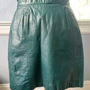 Leather Skirt